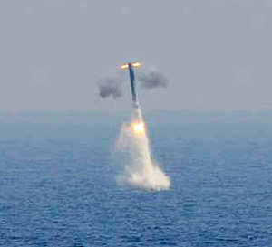 Submarine launch